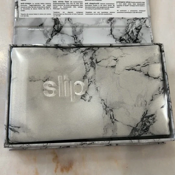 Slip Marble Queen Zippered Pillowcase - Picture 3 of 7